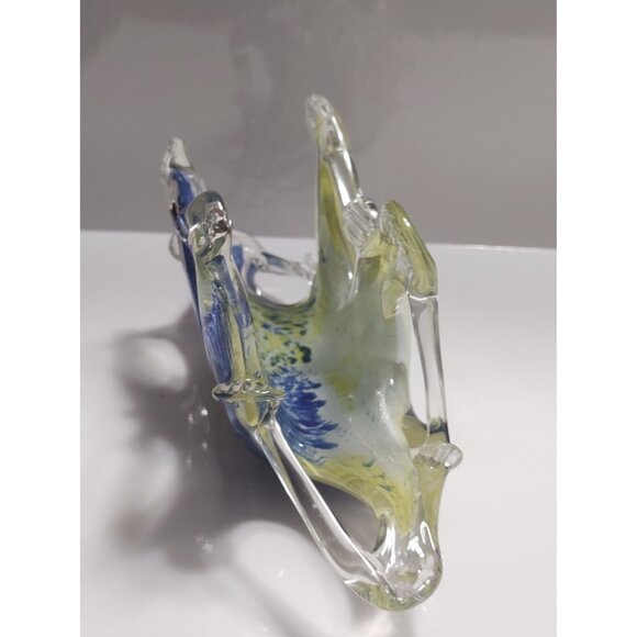 Vintage Lavorazione Arte Murano Hand Blown Glass Napkin holder - Picture 3 of 12